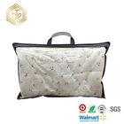 Clear PVC Pillow Bag Bedding Packaging PVC zipper bag