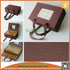 customized cardboard chocolate packing box sweet gift box with