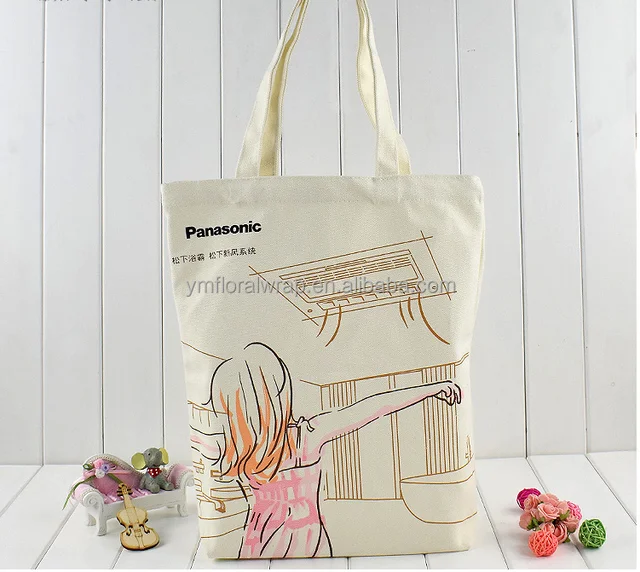 jute tote bag gift promotional canvas bags custom logo printing