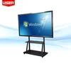2019 New 84 inch large screen interactive white board for classroom all in one digital board as Education kiosk