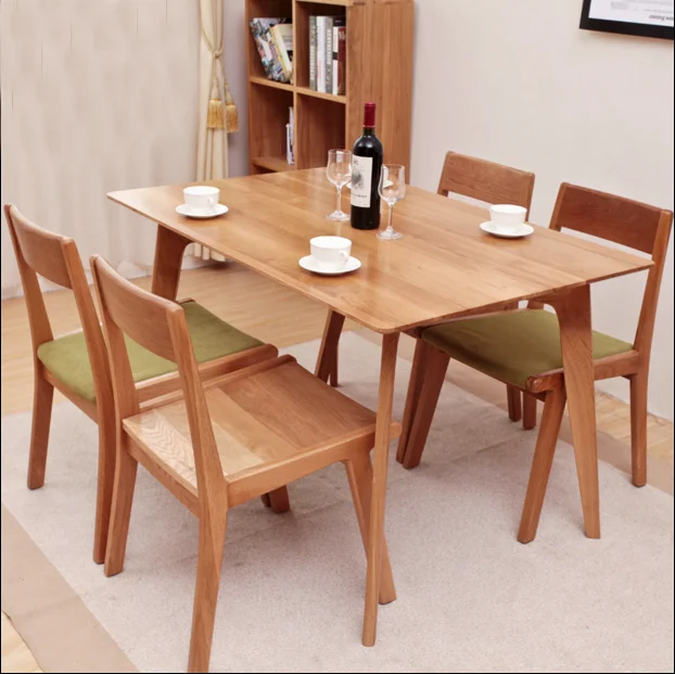 Customised dining room furniture French Solid oak wood dining table set