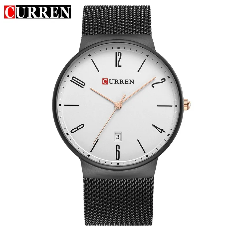 Curren Ultra Thin Gold Mens Watches Top Brand Luxury Mesh Strap Fashion Casual Quartz Watches Male Sports Wristwatch 8257
Curren Ultra Thin Gold Mens Watches Top Brand Luxury Mesh Strap Fashion Casual Quartz Watches Male Sports Wristwatch 8257