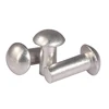Customized Miniature Metal Push 304/316 Stainless Steel Round Head Solid Rivet