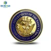 20 years experience cheap for sale custom antique gold metal 3D big engraved souvenir coin