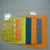 Anti-abrasive warning blind outdoor rubber tactile tiles