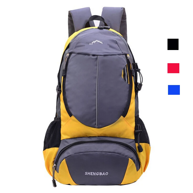 2015 Travel Backpacks Men Women Travel Backbag Outdoor Waterproof Nylon Sport Bags Camping Mountaineering Hiking Shoulder Bags