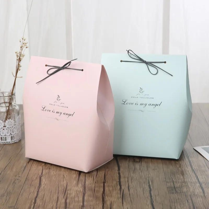 elegant designer wedding favor candy paper gift packaging box