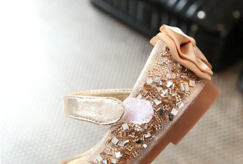 Girls diamond single shoes-23