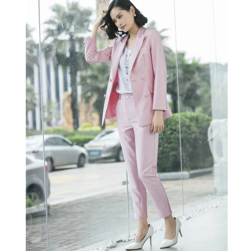 S-3XL 3 Color Office Ladies 2 Piece Set Casual Workwear Female Autumn Fashion Korean Small Suit Long Sleeve Jacket And Pants Set
S-3XL 3 Color Office Ladies 2 Piece Set Casual Workwear Female Autumn Fashion Korean Small Suit Long Sleeve Jacket And Pants Set