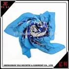 Hot selling print soft women silk scarf fashionable
