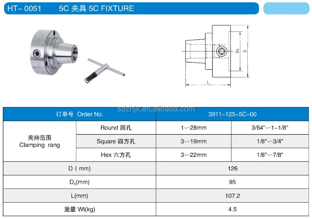 5c Collet Chuck Integral D1 3 Cam Lock Mount Lathe Chuck Buy 5c