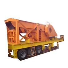 used mobile crusher for complete granite crushing production line