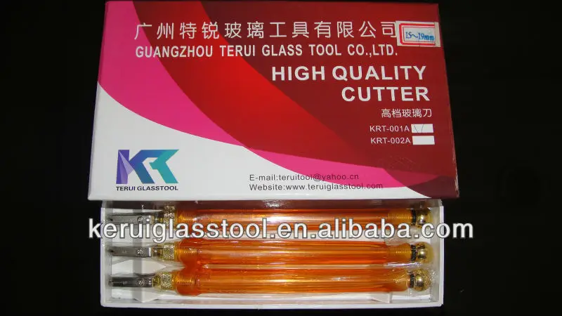 guangzhou KRT super carbide glass cutter with plastic hand