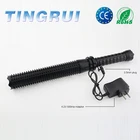 Police Security fast track Mace Self Defensive Baton Tactical Led Torch Flashlight