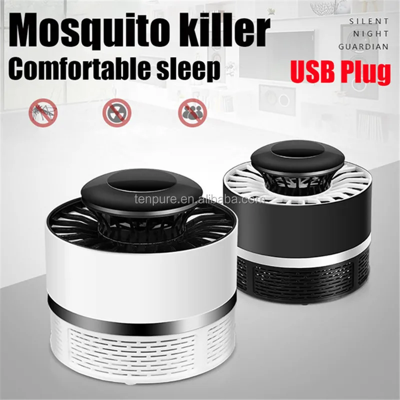 LED Electric Mosquito Killer Lamp Indoor LED Bug Zapper Pest Control Reject Repellent Wasp Moth Fly Trap Killer Repeller Light