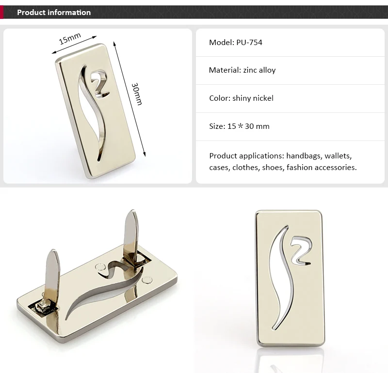 Metal Bag Tags