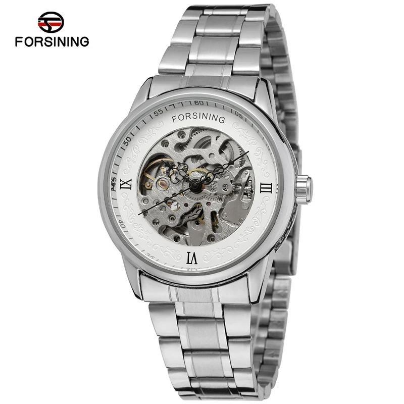 Forsining Brand Luxury Male Business Wrist Watches Stainless Steel Strap Automatic Self Wind Mechanical Men Skeleton Watch Hot
Forsining Brand Luxury Male Business Wrist Watches Stainless Steel Strap Automatic Self Wind Mechanical Men Skeleton Watch Hot