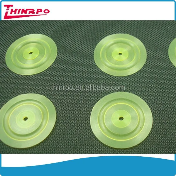 Transparent green silicone diaphragm valve rubber diaphragm membrane valve