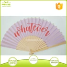 Fan Wood Wooden Hand Fan The Manual Painting Spanish Wooden Hand Held Fan