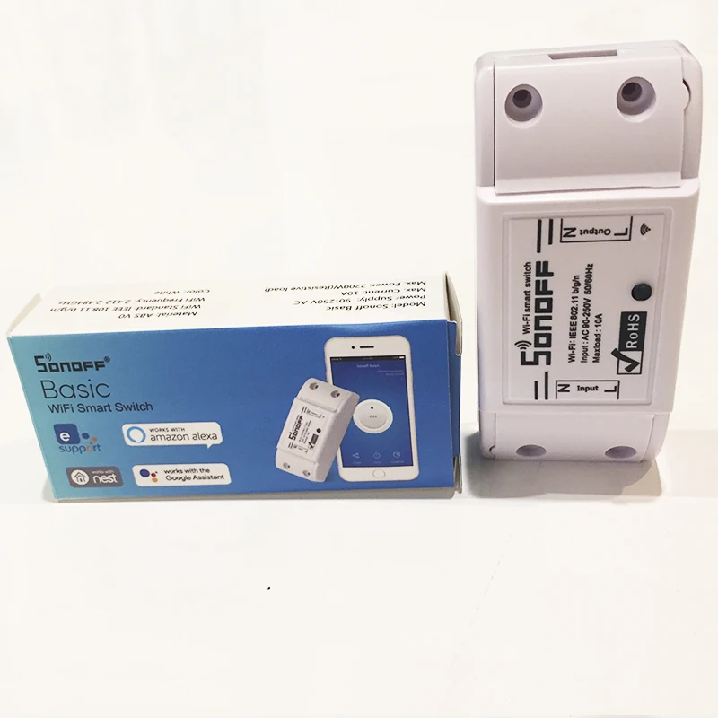 CMBetter Wireless Wifi Switch For Smart Home Automation Relay Module 10A 90-250V 220V Support IOS Android Remote Controller (2)