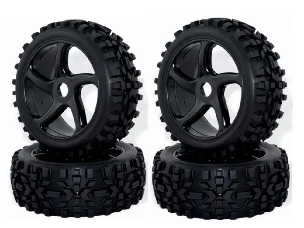 5 spoke 4Pcs Tyre Tires&Wheel Rim 17mm