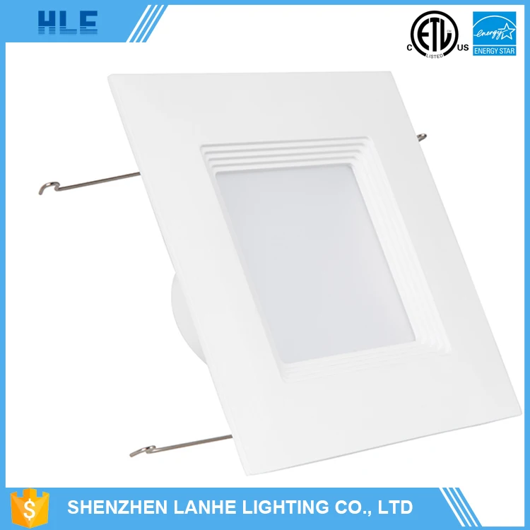 Commercial kitchen lighting surface mounted smd 12w led downlight square