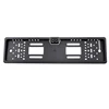 Waterproof European vehicle car License plate reversing backup view camera with LED light night vision