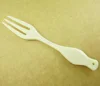 5.4 Inch Natural Gift Hand Carved Cow Bone Fork
