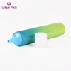 Cosmetic packaging Tube with 2C gradient color printing needle nose applicator