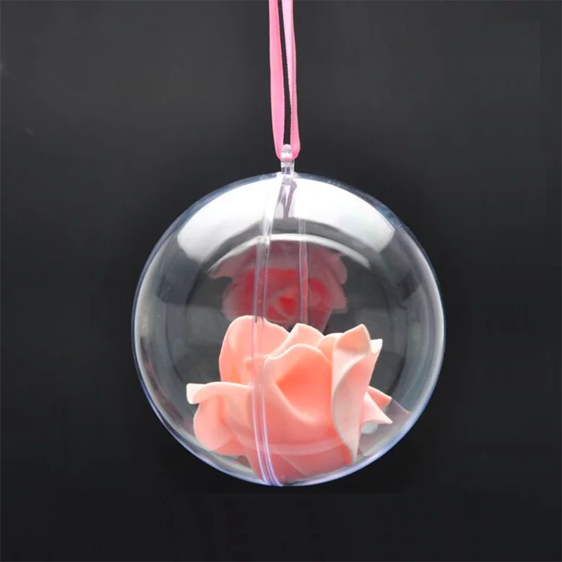 Wholesale Clear Plastic Ball Christmas Baubles Ornaments,Christmas Baubles,Clear Plastic Ball Cases,High Quality Clear Plastic Ball Cases