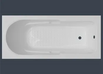 Quality built in soaking bathtub with anti slip for adults