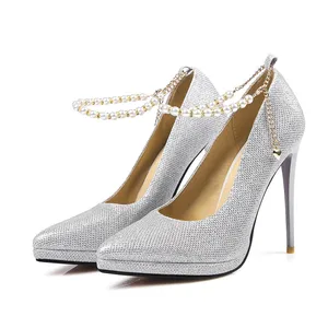 fashion women new style pointed toe high heel simple dress shoes