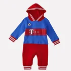 Guangzhou New Design Winter Hoodie Baby Romper Footed Infant Clothing