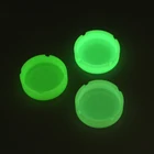 Custom Logo Silicone Ashtray High Temperature Heat Resistant Ashtray Durable Glow in Dark, Fluorescence