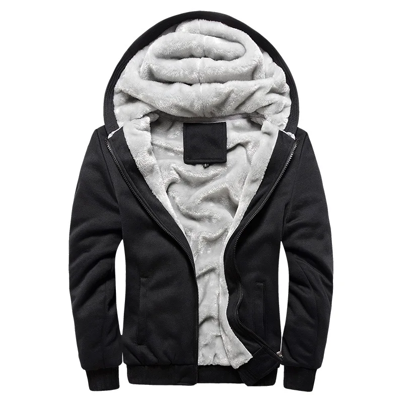 New men's sweater hooded autumn and winter men's baseball uniform men's Korean sports plus velvet thick men's plus size coat, Pure colour
New men's sweater hooded autumn and winter men's baseball uniform men's Korean sports plus velvet thick men's plus size coat, Pure colour