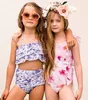 custom brazilian bikini little girl swimsuit children thong bikini