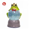 Wholesale Cheap polyresin animal frog water globe