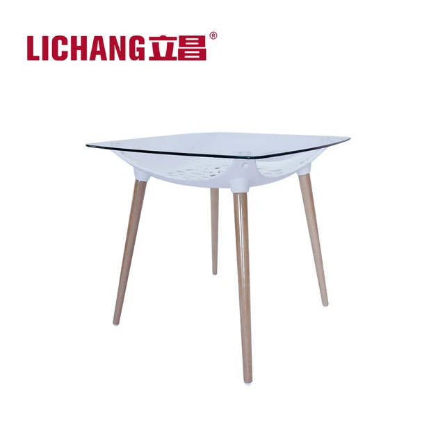 High Quality Popular Cheap Price Glass Coffee Dining Tables T-16