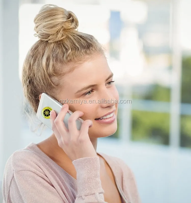 Energía escalar teléfono celular anti radiación etiqueta engomada - ANKUX.COM