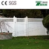 Plastic wood fence garden panel with cheap price, outdoor Vinyl fence, PVC fence for home gardens, parks, backyards.