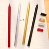 Promotion 0.5mm Black Refill Office School Supply White Ink Gel Pen