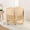 Modern style safety wooden cradle designs baby cribs turkey for baby sleeping coty bed