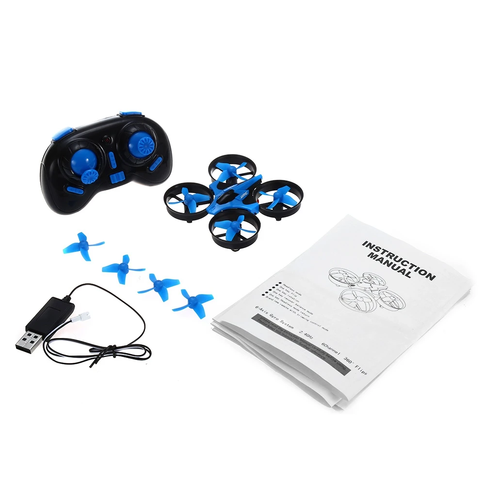 JJRC H36 RC Drone Dron 2.4GHz 4CH 6 Axis Gyro RC Quadcopter with Headless Mode  Speed Switch Drones LED Light Flying Helicopter (6)