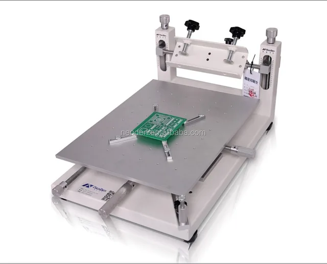 250x300mm smt stencil printer pm3040 for pcb printing in