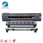 3Head printing paper machine/large width format digital sublimation printer for polyester textiles