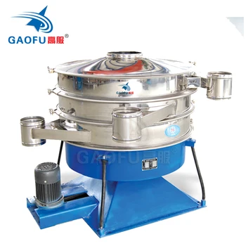 Vibrating screen separator machine for pollen