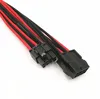 Integrated Circuit Transistor 8Pin Male To 6+2Pin Female PC Chassis Power Cable