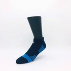 Cotton men custom ankle sports running socks