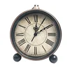 Alarm Clock Vintage Room Decor Table Clocks Kids Ultra Mute Hand HD Glass Lens