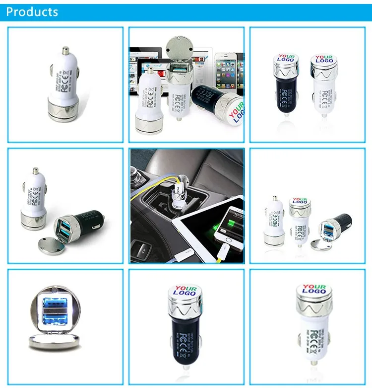 2.1a 2 port usb car charger